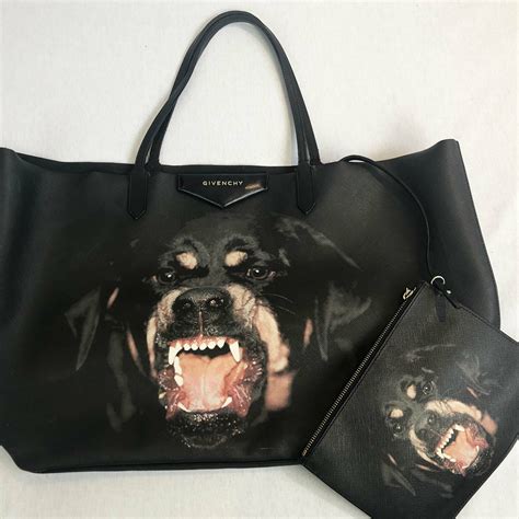 givenchy dog tote|More.